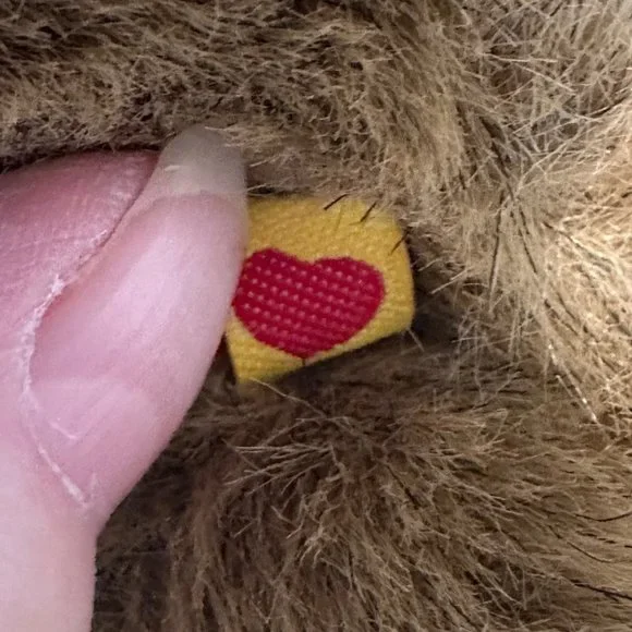 Build A Bear Retired Bearemy Plush Stuffed Animal Faux Leather Paw 15" - Picture 9 of 9